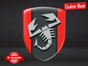 Fiat Abarth Badges Max Durable Stylish Pro Performance